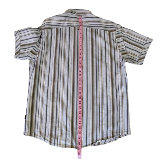 Kuhl Suncel Button Up Short Sleeve Shirt Men's Size L Hiking - Picture 4 of 15